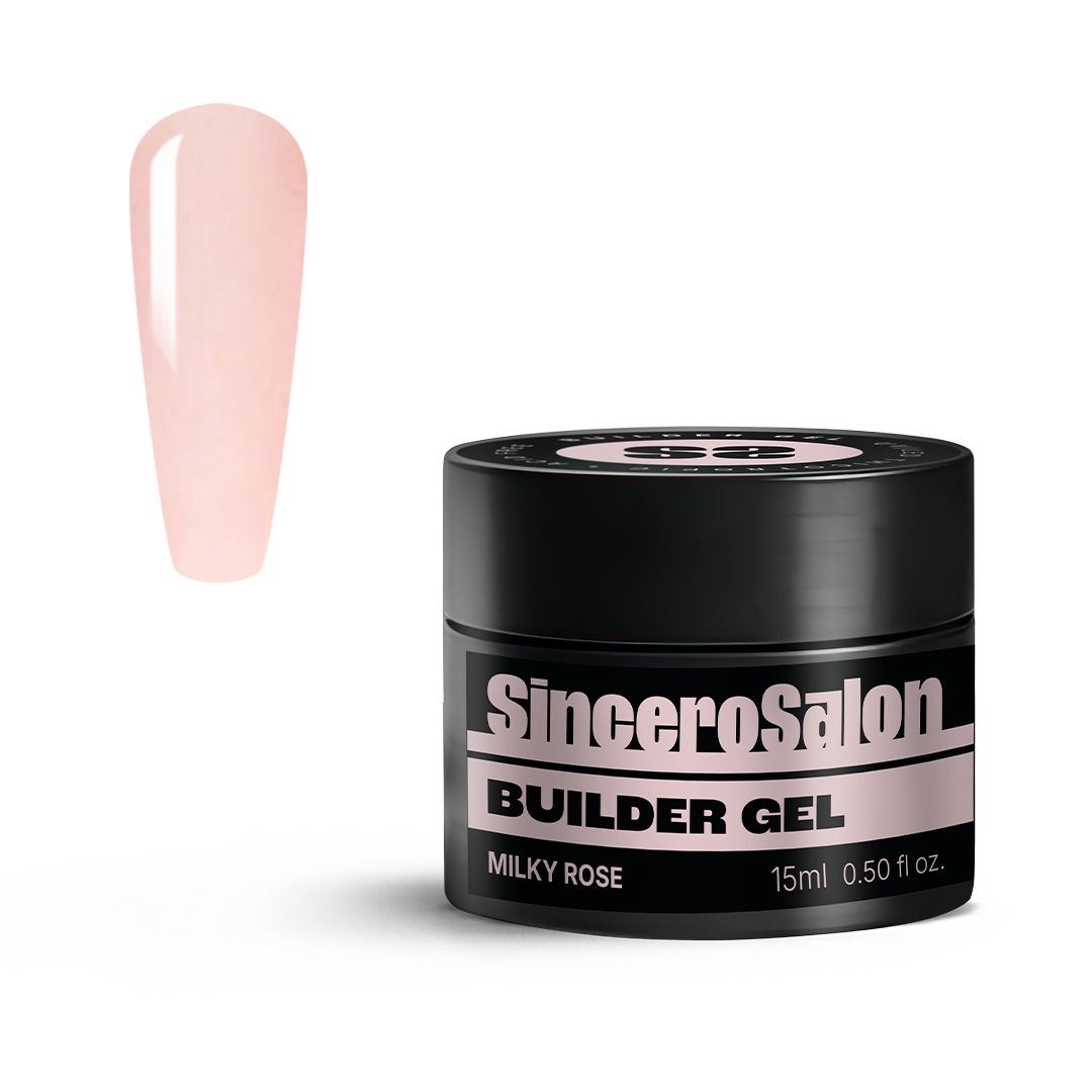 Żel budujący „Sincero Salon”, Milky Rose, 15/ 50 ml