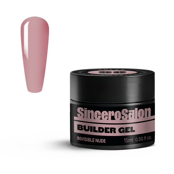 Żel budujący Color "Sincero Salon", Invisible Nude, 15ml