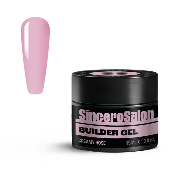 Żel budujący Color "Sincero Salon", Creamy Rose, 15ml