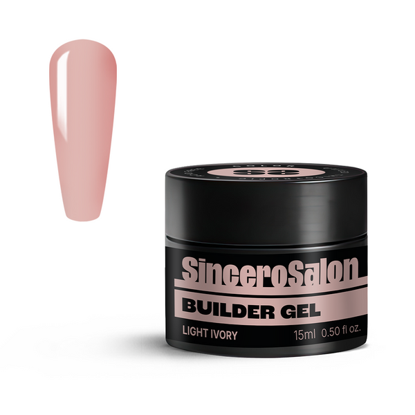 Żel budujący Color "Sincero Salon", Light Ivory, 15ml