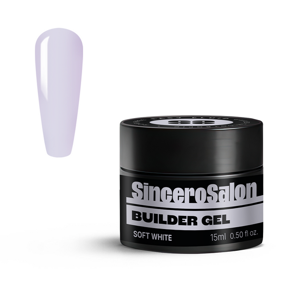 Żel budujący Easy Fluid "Sincero Salon", Soft White, 15ml