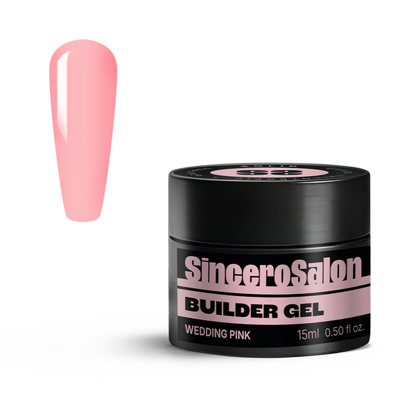 Żel budujący Solid "Sincero Salon", Wedding Pink, 15ml