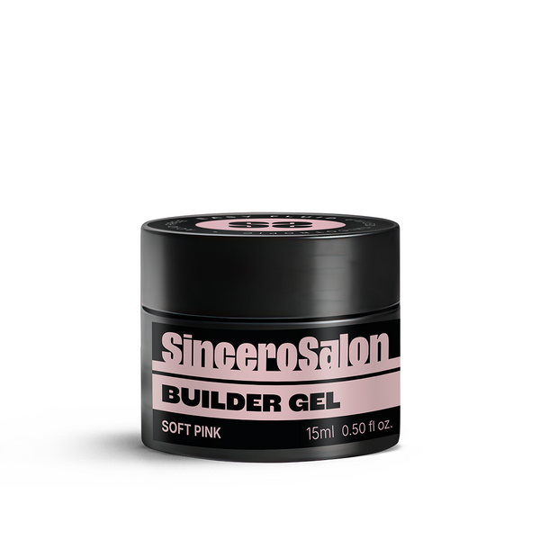 Żel budujący Solid "Sincero Salon", Soft Pink, 15ml