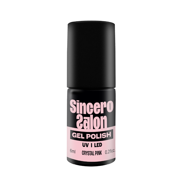 Lakier hybrydowy "Sincero Salon", 6ml, Crystal pink, 697
