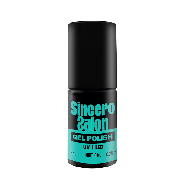 Lakier hybrydowy "Sincero Salon", 6ml, Mint icing, 018