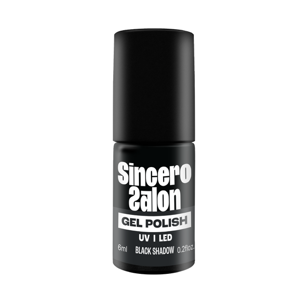Lakier hybrydowy "Sincero Salon", 6ml, Black shadow, 657