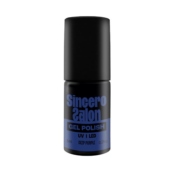 Lakier hybrydowy "Sincero Salon", 6ml, Deep purple, 701