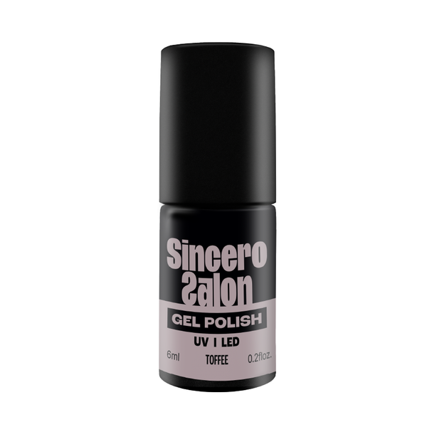 Lakier hybrydowy "Sincero Salon", 6ml, Toffee, 814