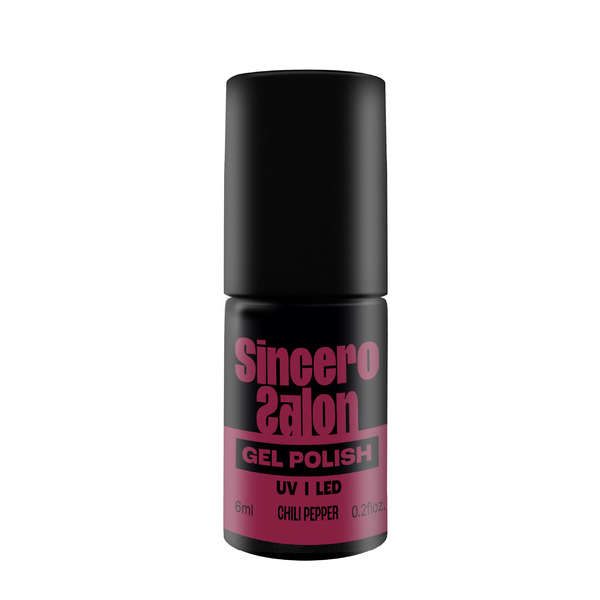 Lakier hybrydowy "Sincero Salon", 6ml, Chili pepper, 814