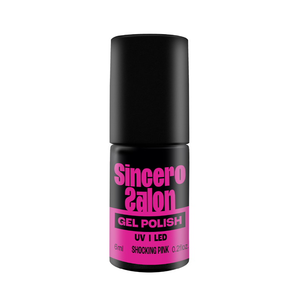 Lakier hybrydowy "Sincero Salon", 6ml, Shocking pink, 852