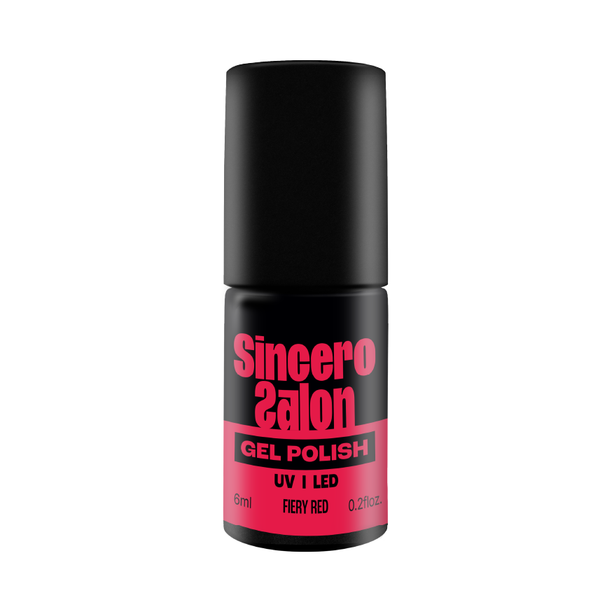 Lakier hybrydowy "Sincero Salon", 6 ml, "Fiery Red", 3686