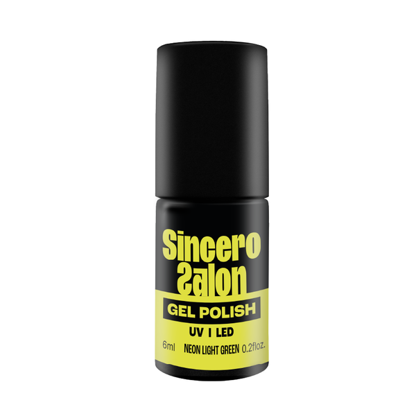 Lakier hybrydowy "Sincero Salon", 6 ml, Neon light green, 4409