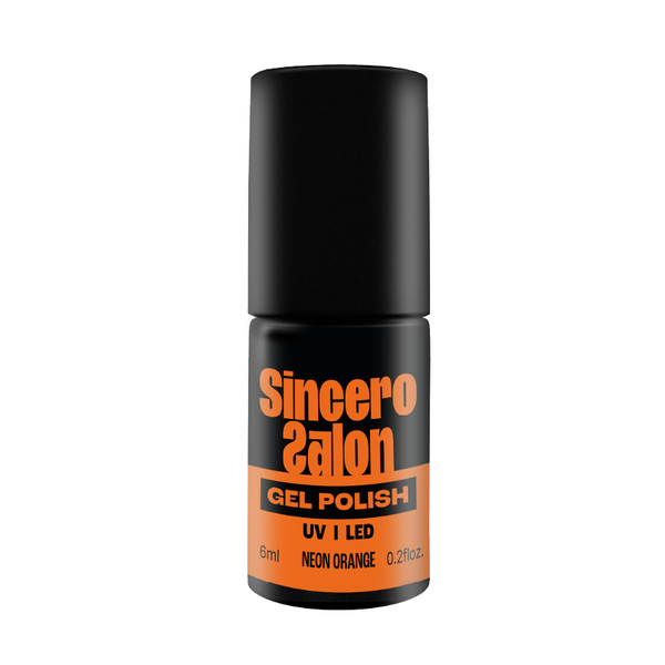 Lakier hybrydowy "Sincero Salon", 6 ml, Neon orange, 4423