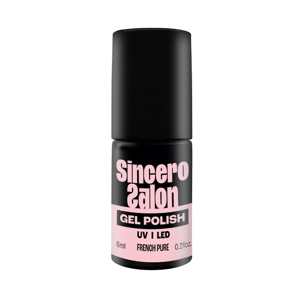 Lakier hybrydowy "Sincero Salon", 6 ml, "French Pure", 6144
