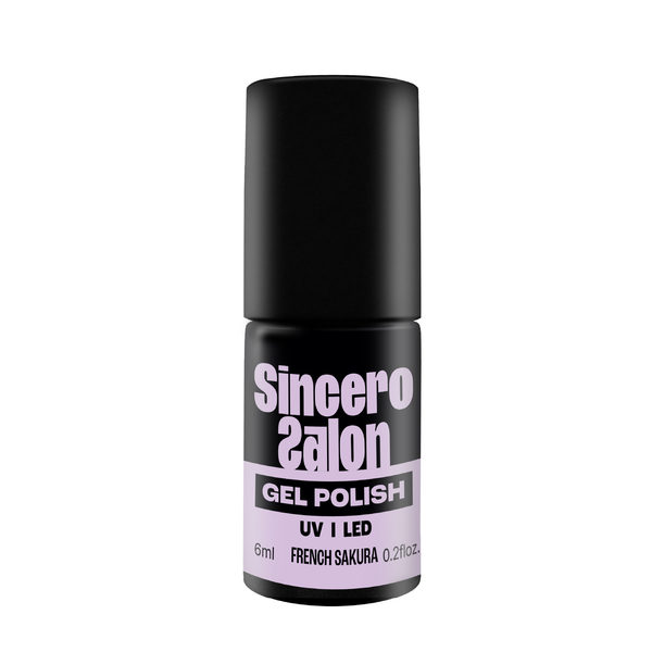 Lakier hybrydowy "Sincero Salon", 6 ml, "French Sakura", 6168