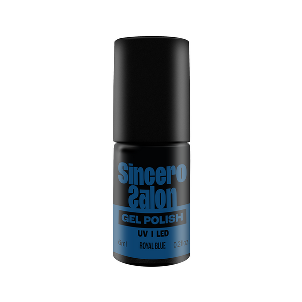 Lakier hybrydowy "Sincero Salon", 6 ml, "Royal Blue", 6304