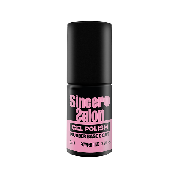 Baza kauczukowa "Sincero Salon", Powder Pink, 6ml