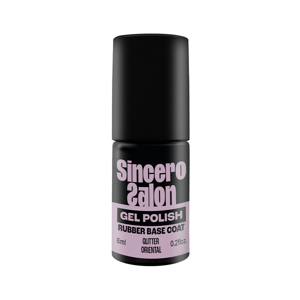 Baza kauczukowa "Sincero Salon", Glitter Oriental, 6ml