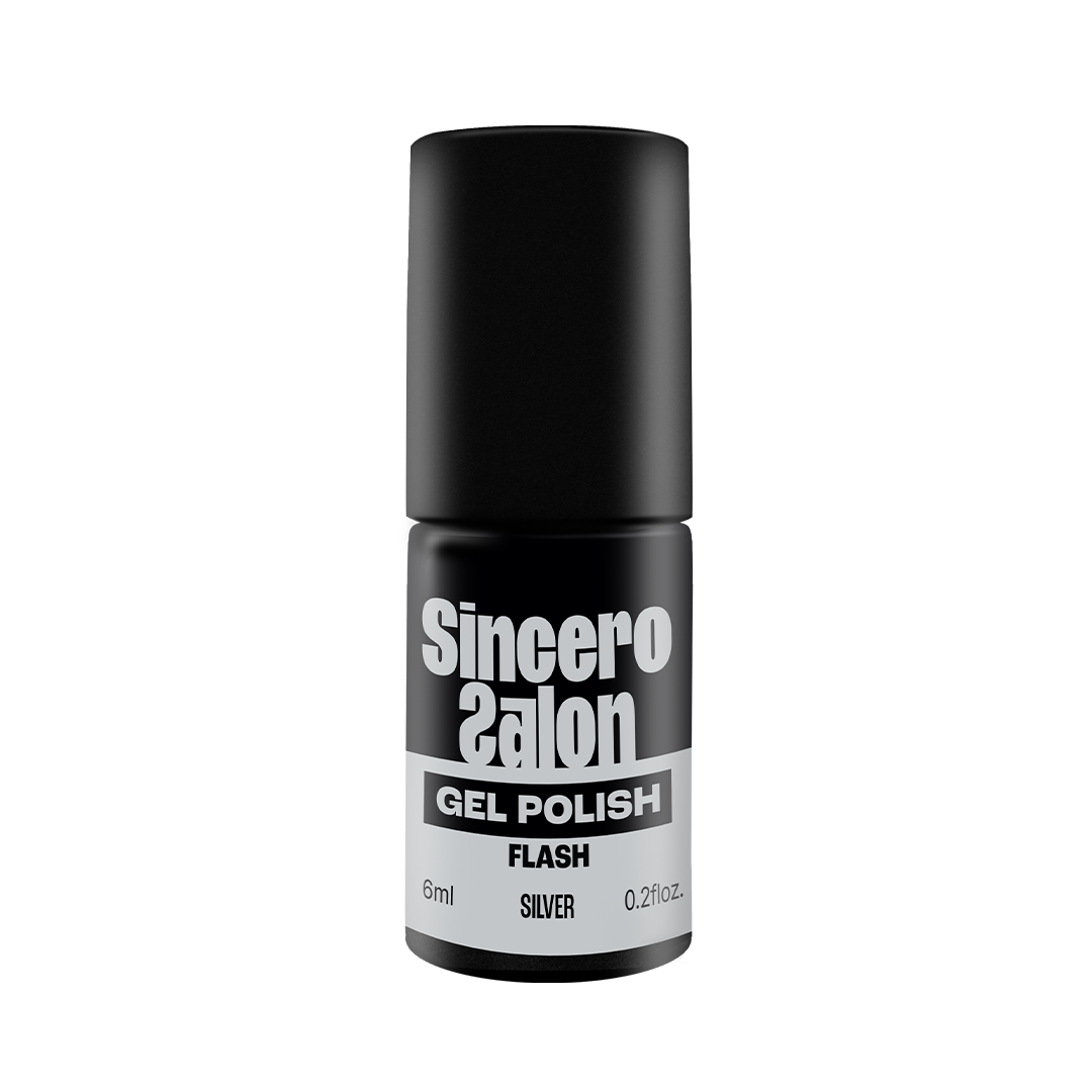 Lakier hybrydowy Sincero Salon, Flash Silver 3746, 6ml