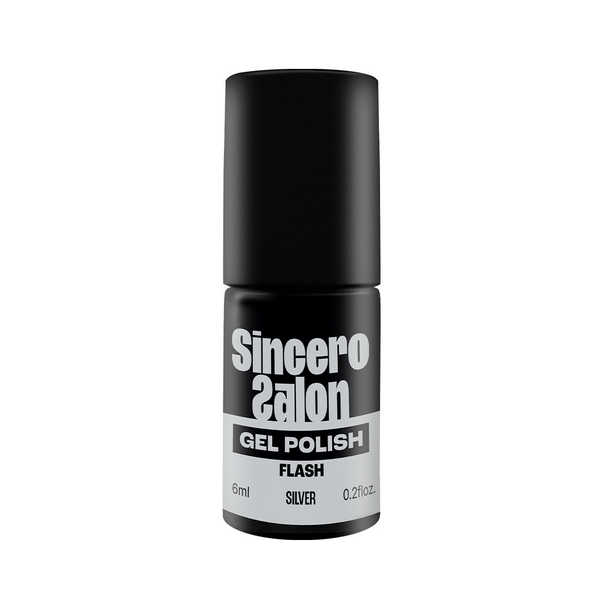 Lakier hybrydowy Sincero Salon, Flash Silver 3746, 6ml