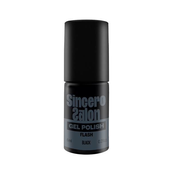 Lakier hybrydowy Sincero Salon, Flash Black 3760, 6ml