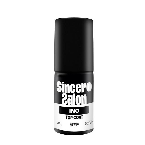 Top coat do lakierów hybrydowych "Sincero Salon", Super Shiny INO, 6ml