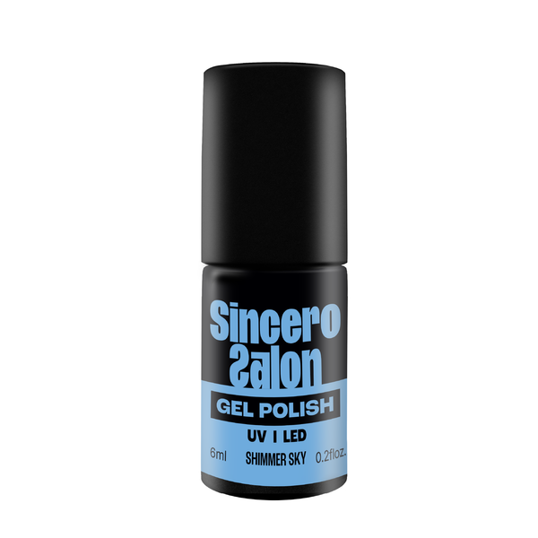 Lakier hybrydowy "Sincero Salon", 6 ml, "Shimmer sky", 2878