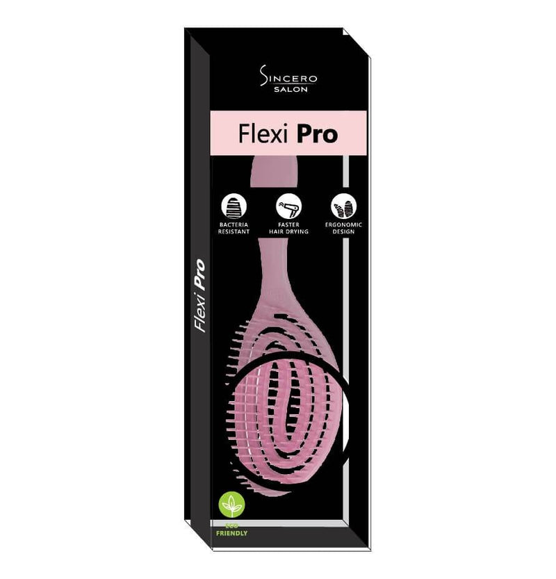 Szczotka do włosów  FlexiPro  "Sincero Salon" Różowa, 1 szt. [96]
