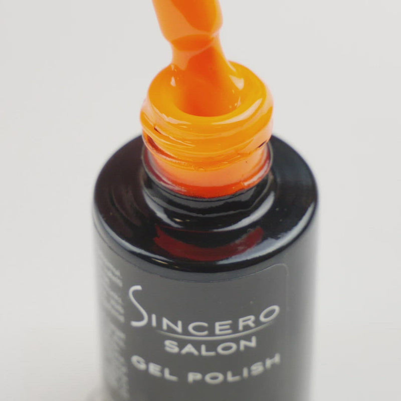 Lakier hybrydowy "Sincero Salon", 6 ml, Neon orange, 4423
