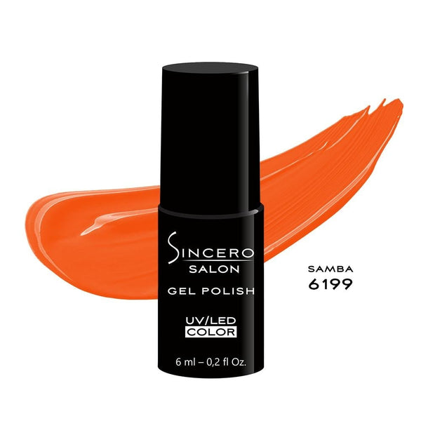 Lakier hybrydowy "Sincero Salon", 6ml, Samba, 6199