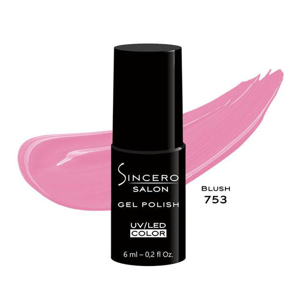 Lakier hybrydowy "Sincero Salon", 6ml, Blush, 753