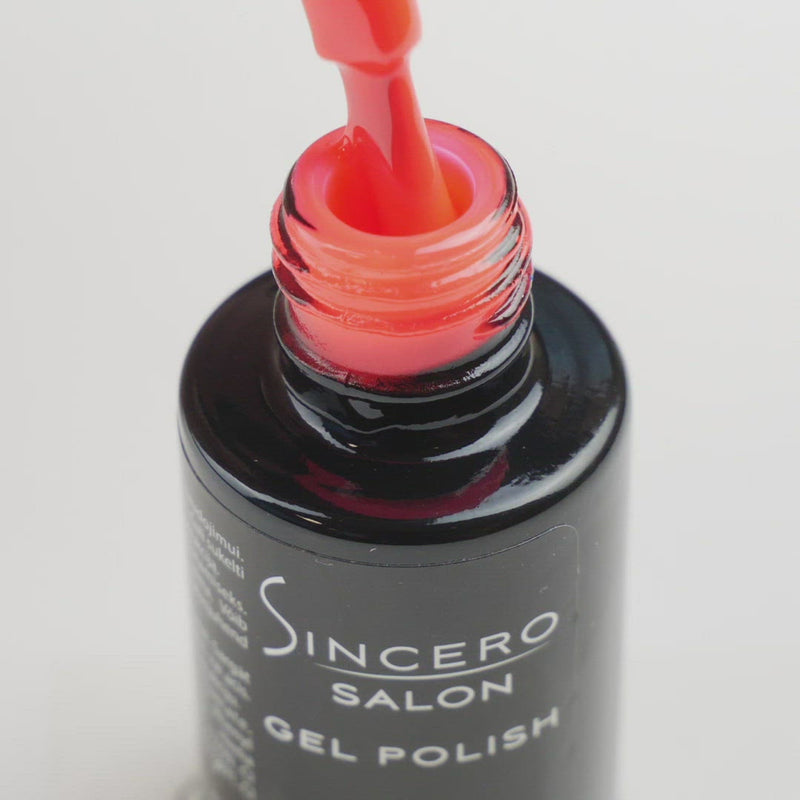 Lakier hybrydowy "Sincero Salon", 6 ml, Neon pink, 4430