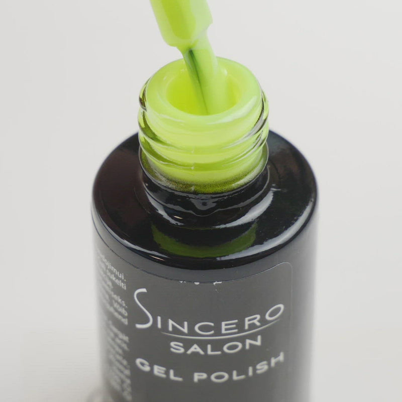 Lakier hybrydowy "Sincero Salon", 6 ml, Neon light green, 4409